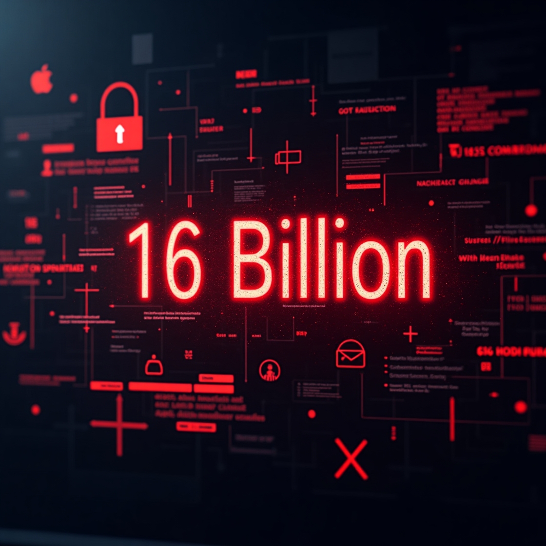Largest Password Leak in History! 16 Billion Records from Apple, Facebook, Google & More