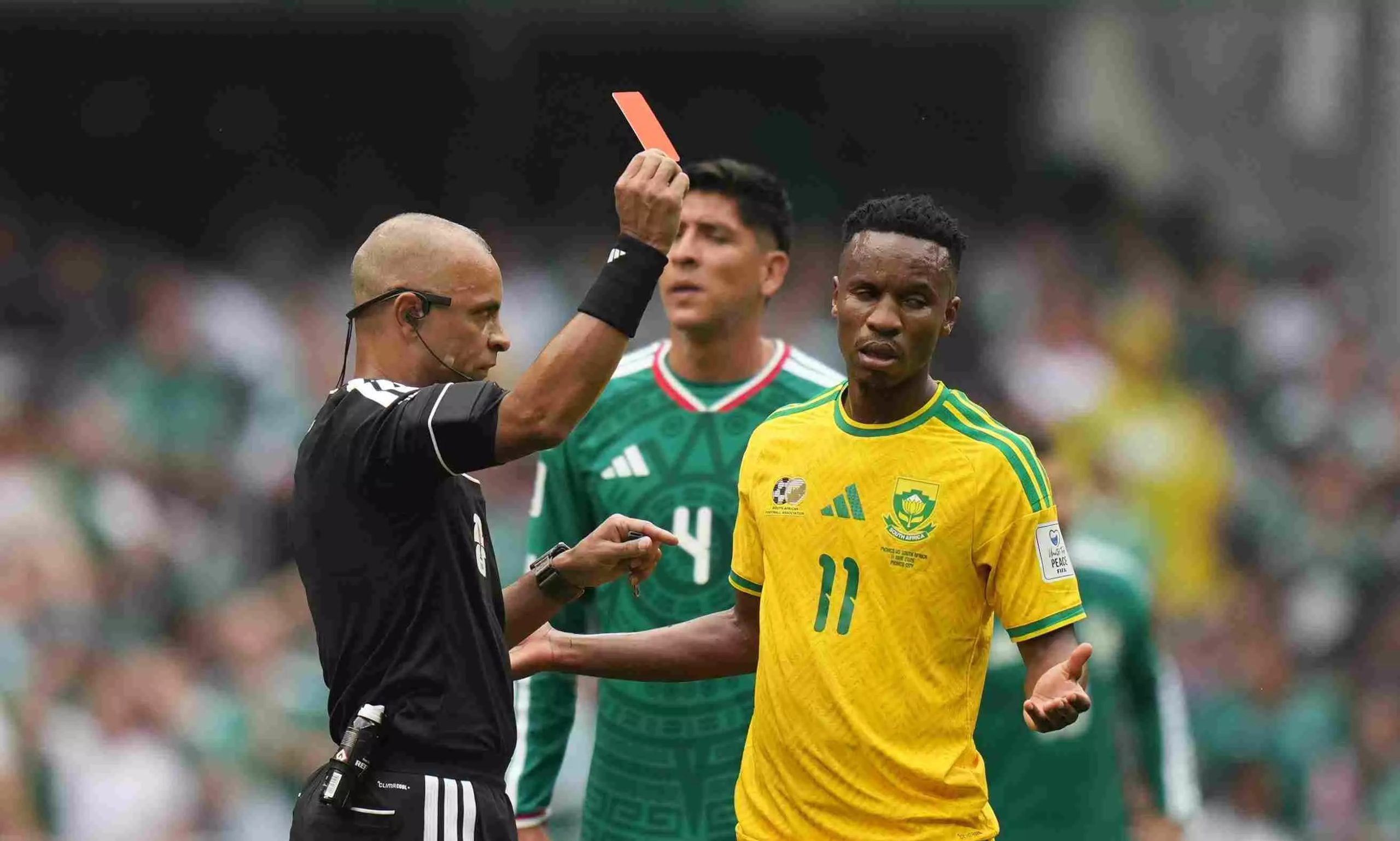 World Cup Opener Sets Unwanted Record with Three Red Cards
